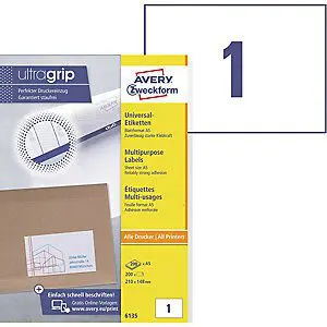 Monitoimitarra Avery A5 148 x 210mm