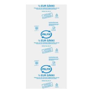 PALPA pullonpalautus: 1/2 eur säkki