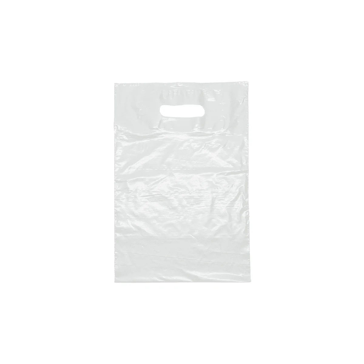Muovikassi shopper-mallilla kierrätysmuovista