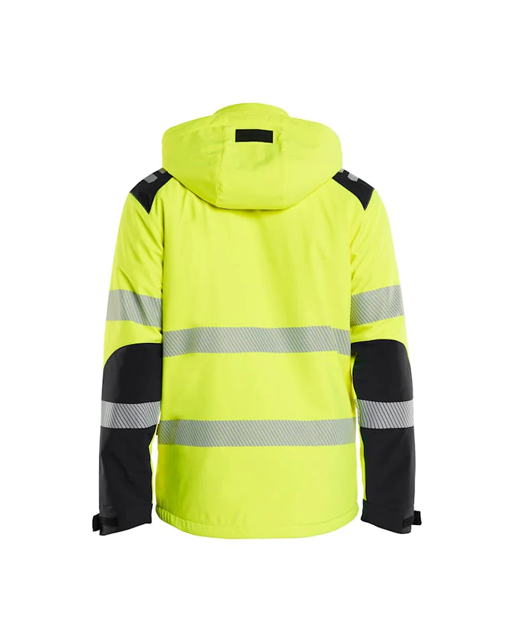 Kevyesti topattu Highvis Softshell-takki