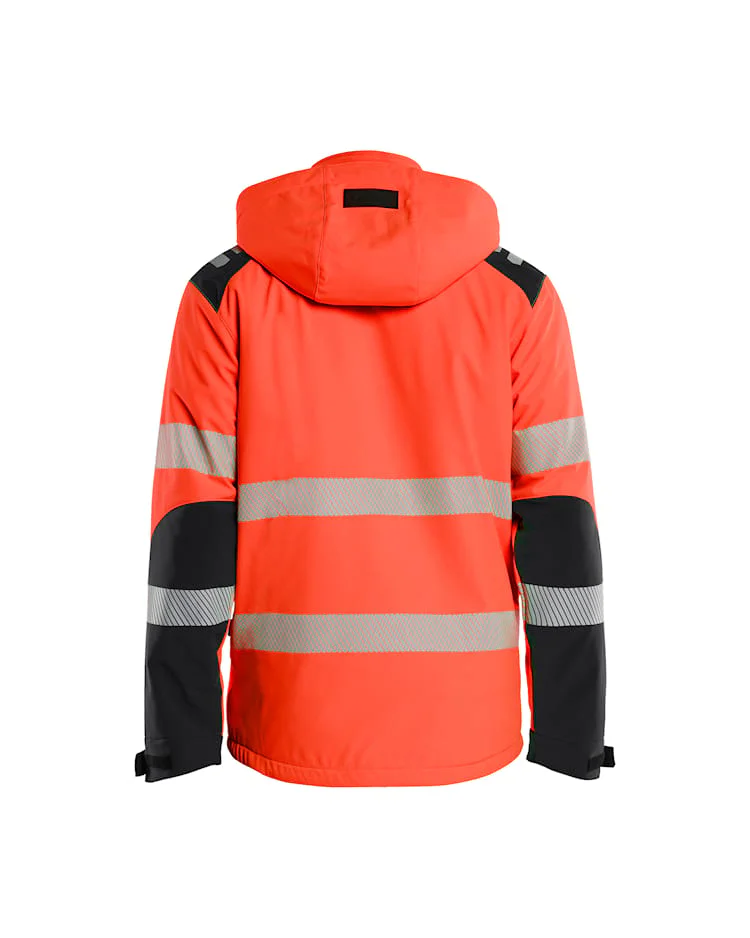 Kevyesti topattu Highvis Softshell-takki