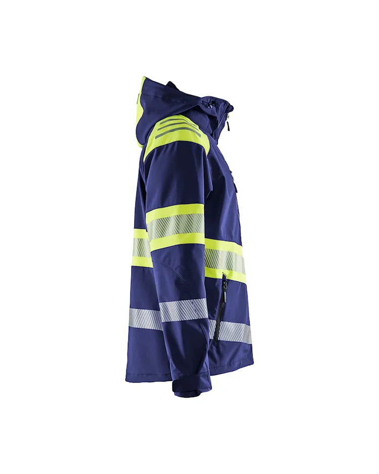 Highvis softshell takki