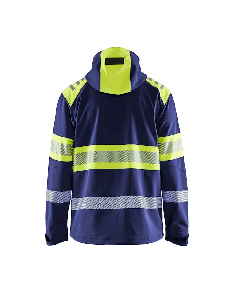 Highvis softshell takki