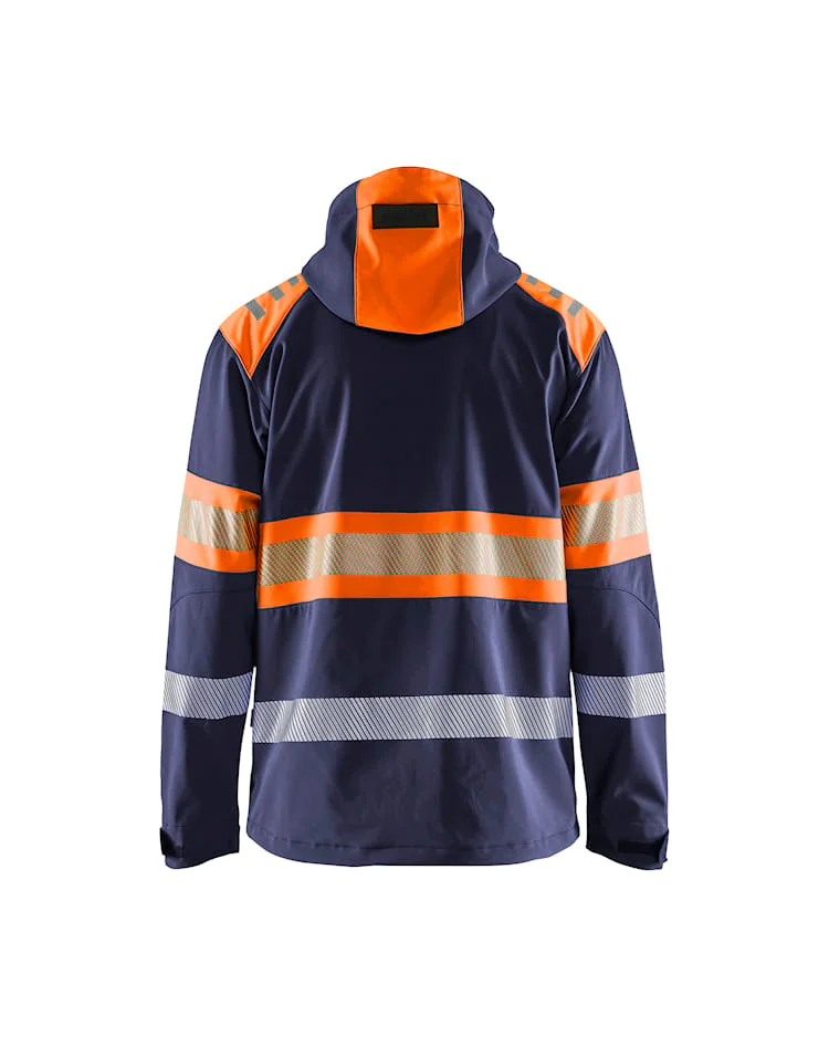 Highvis softshell takki
