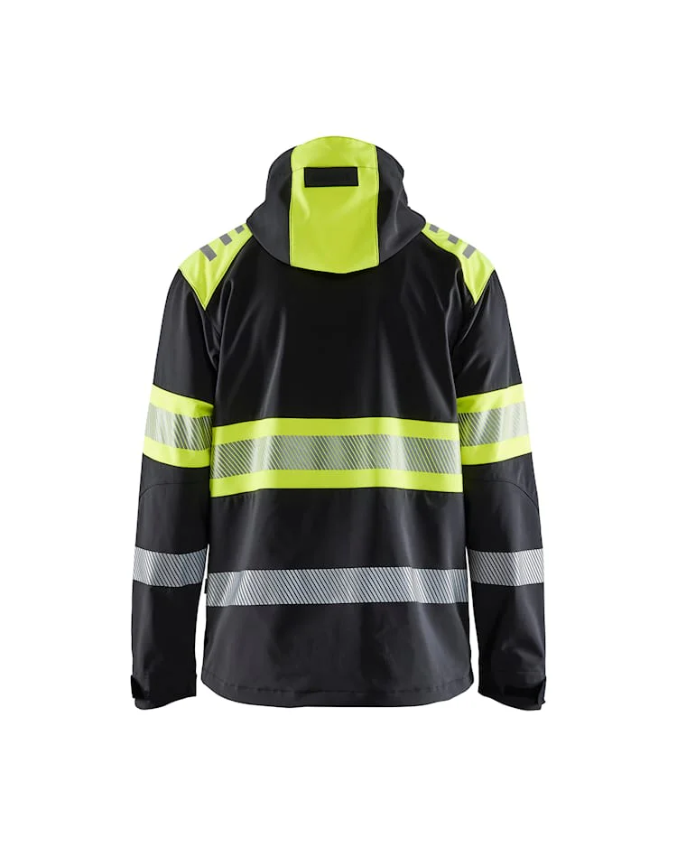 Highvis softshell takki