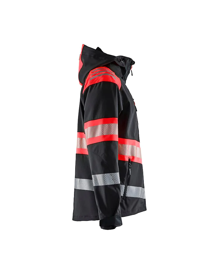 Highvis softshell takki