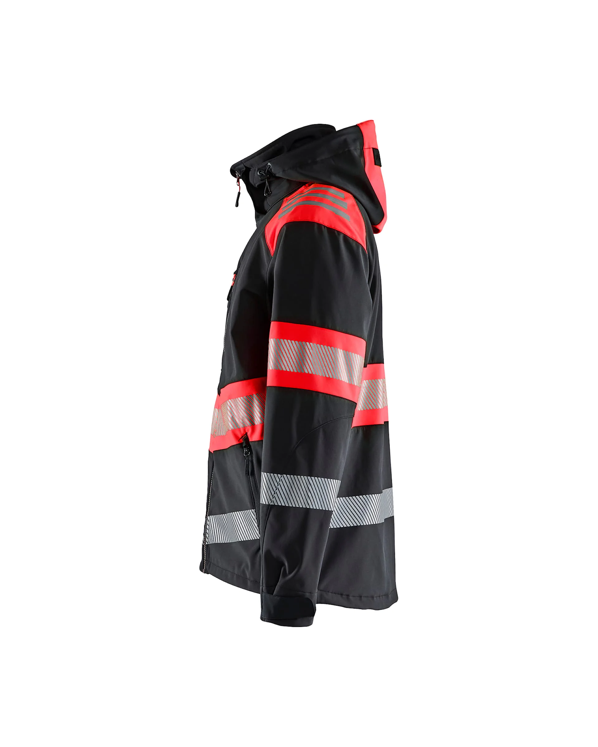 Highvis softshell takki