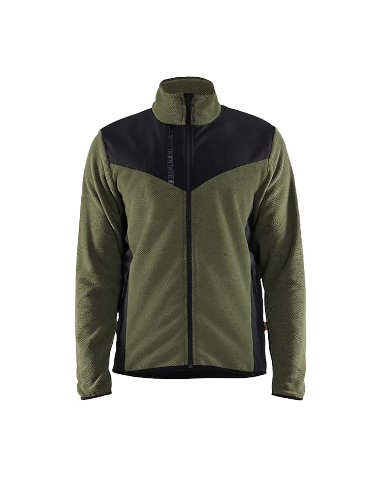 Neulottu softshell takki