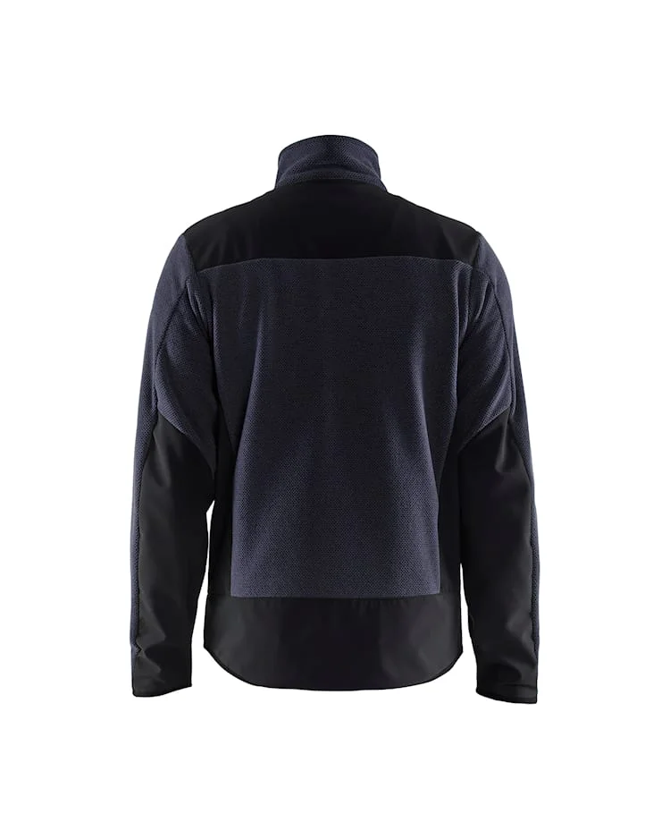 Neulottu softshell takki