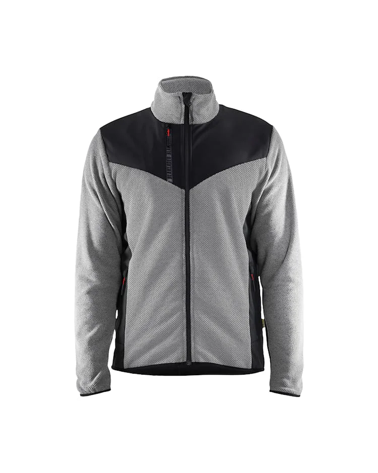 Neulottu softshell takki