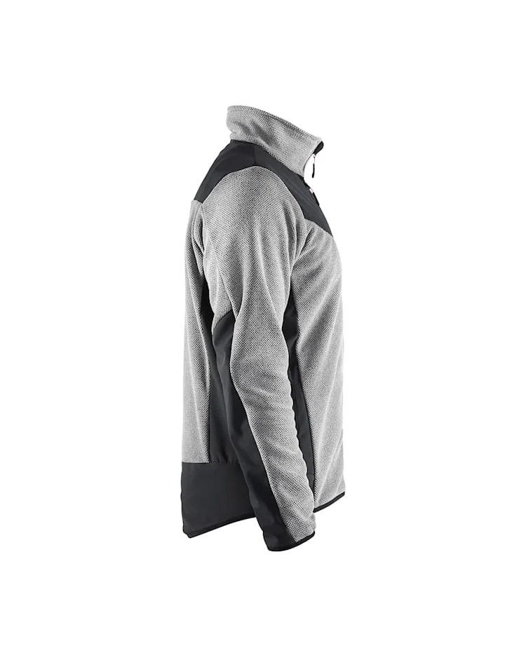Neulottu softshell takki