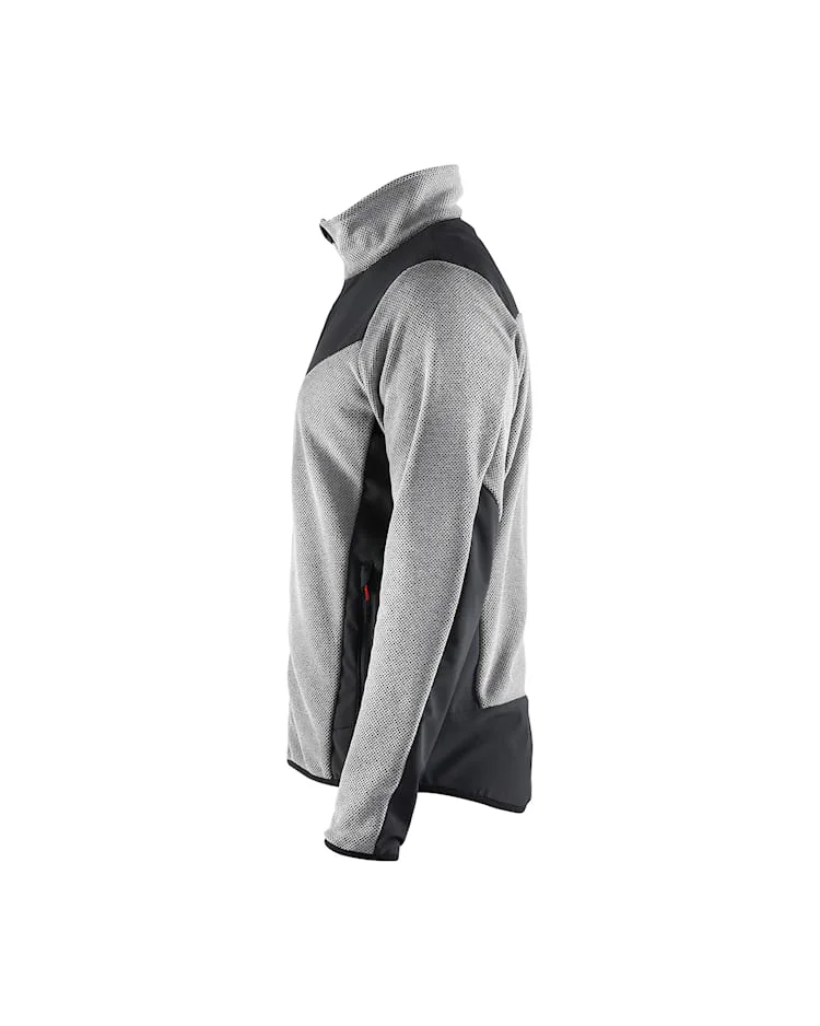 Neulottu softshell takki