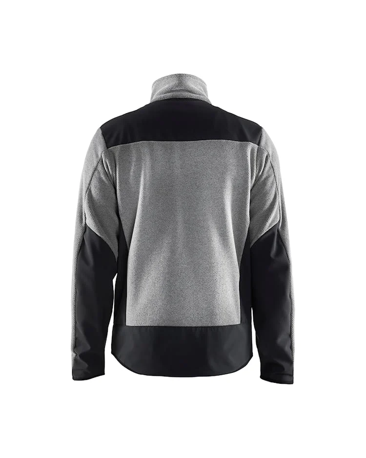 Neulottu softshell takki