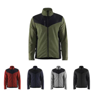 Neulottu softshell takki